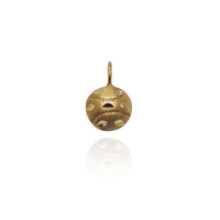 Diamond-Cut Baseball Pendant (14K)