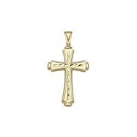 Diamond-Cut Cross Small Pendant (10K) Popular Jewelry New York