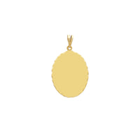 Přívěsek na pamětní medailon s oválným medailonem (14K) Popular Jewelry New York