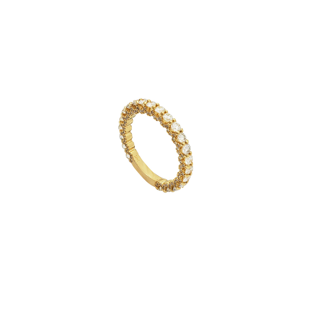 Diamond All Around Lady Band Ring (14K)