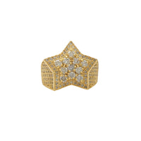 Dimantu kopas topošās zvaigznes dimanta gredzens (14 K) Popular Jewelry NY