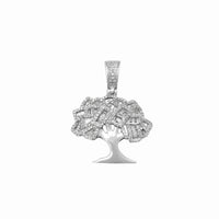 Pendente ad albero con grappolo di diamanti (14K) Popular Jewelry New York