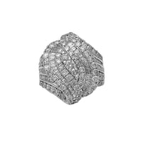 Anillo de dama de cóctel de diamantes (10K) Popular Jewelry nova York