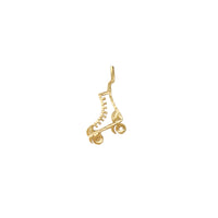 Diamond Cuts 2 Wheel Skates Pendant (14K) Popular Jewelry New York