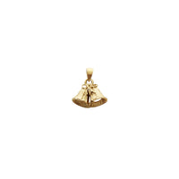 Diamond Cuts Bell Pendant (14K) Popular Jewelry New York