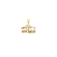 Diamond Cuts Carousel Pendant (14K) Popular Jewelry New York