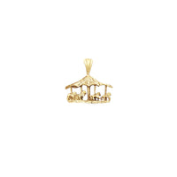 Подвеска-карусель с бриллиантовой огранкой (14К) Popular Jewelry New York