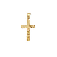 Diamond Cuts Cross Pendant (14K) Popular Jewelry New York