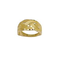 Modni prsten s dijamantnim rezovima (14K) Popular Jewelry New York