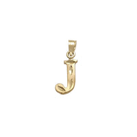 Diamond-Cut Letter/Initial Pendant (14K)