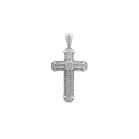 Pendente di croce di diamante pave (10K) Popular Jewelry New York