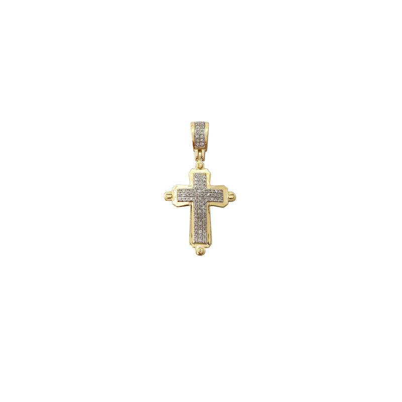 Diamond Pave Cross Pendant (10K) Popular Jewelry New York