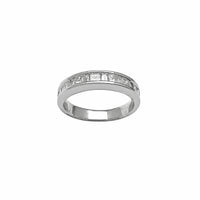 Diamond Princess Cut & Baguettes Ring Setting Ring (14K) Popular Jewelry Ню Йорк