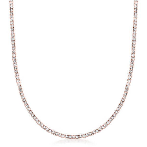 Diamond Tennis Necklace (14K)