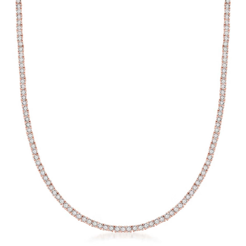 Diamond Tennis Necklace (14K)