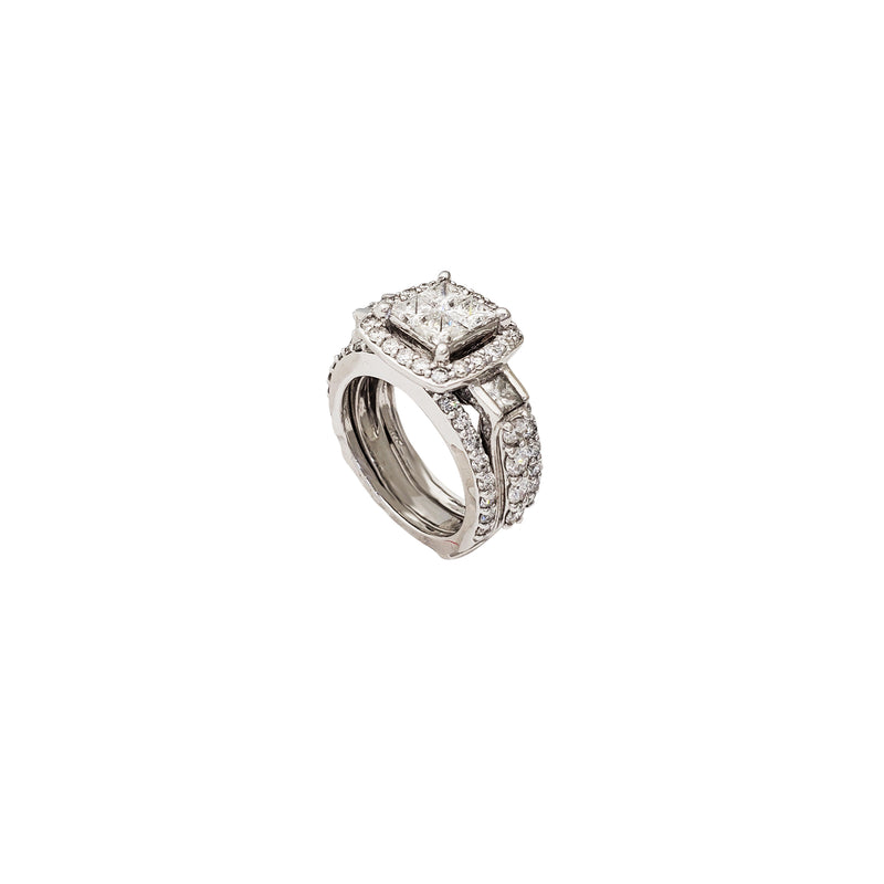 Diamond Stage Engagement Ring (14K)