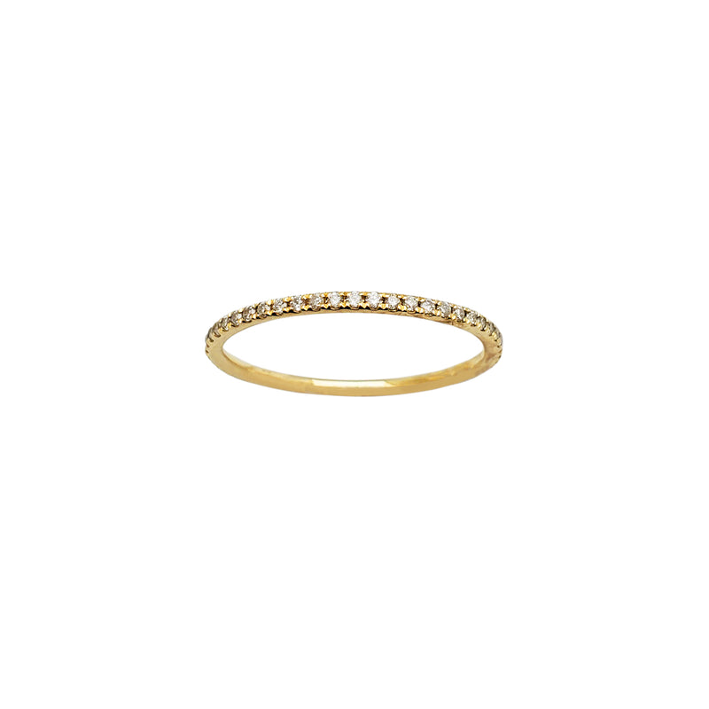 Diamond Svelte Eternity Ring (14K) Popular Jewelry New York