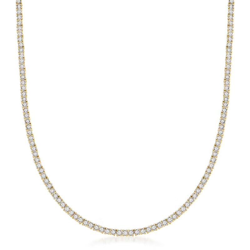 Diamond Tennis Necklace (14K)