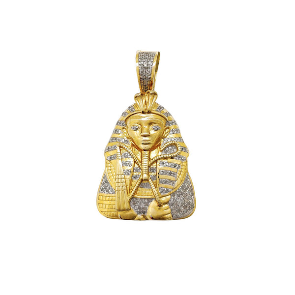 Diamond Pharaoh Pendant (10K)
