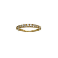 Прстен за свадба со дијаманти (10К) Popular Jewelry Њујорк