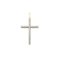 Diamond Cross Pendant (14K) Popular Jewelry New York