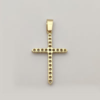 Diamond Pendant Cross (14K) Popular Jewelry Eboracum Novum