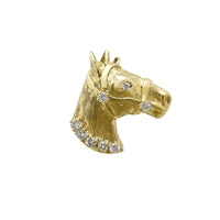 Horse Head Diamond Pendant (14K) Popular Jewelry New York
