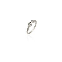 Diamond Infinity Ring (14K) نيو يارڪ Popular Jewelry