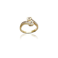 Diamond Love Ürək Bypass Ring (14K) Popular Jewelry New York