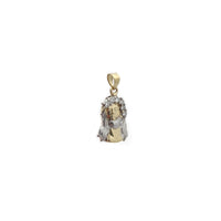 Diamond Minature Jesus Head Pendant (14K) Popular Jewelry New York