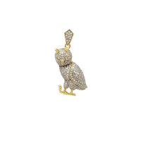 Diamond Owl Pendant (14K) Popular Jewelry New York