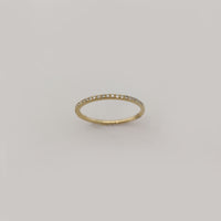 Diamond Pave Wedding Ring (14K) Popular Jewelry New York