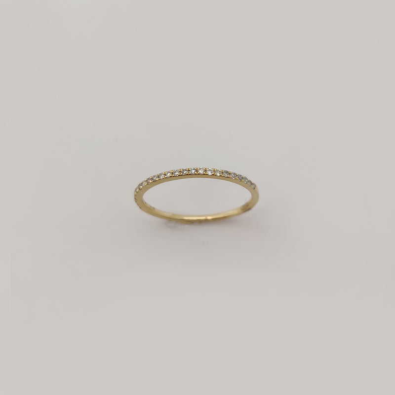Diamond Pave Wedding Ring (14K) Popular Jewelry New York
