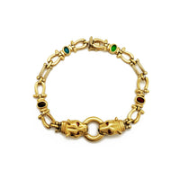 ڪتن جي مٿو گھوڙي جو ڪنگڻ (14K) Popular Jewelry نيو يارڪ