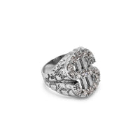 Dollar Sign Nugget Ring (Silver) Popular Jewelry New York