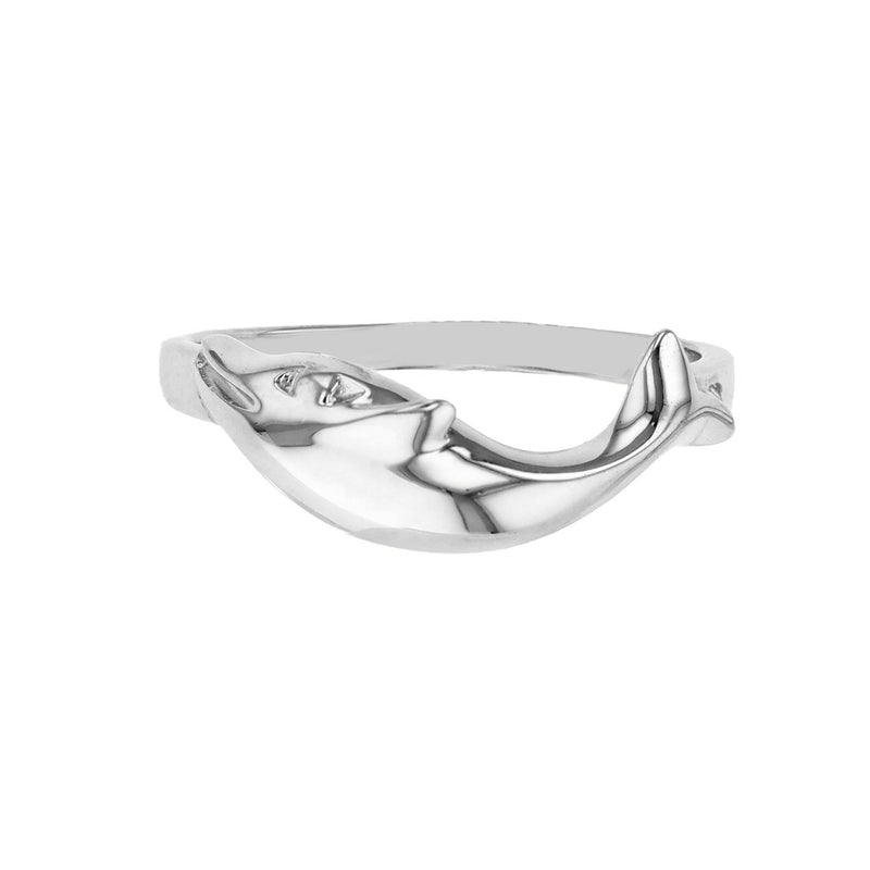 Dolphin Ring (Silver) Popular Jewelry New York