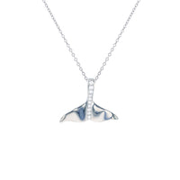 Dolphin Tail Necklace (Silver)