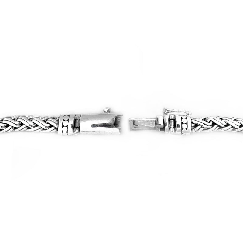 Double Braided Bracelet (Silver) Popular Jewelry New York