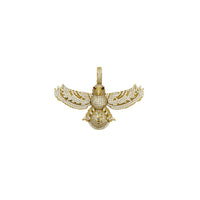 Eagle Hold 6 CZ Pendant (Silver)