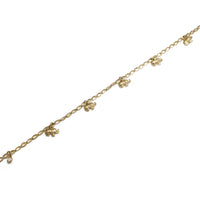Elephant CZ Anklet (14K)