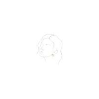 Elongated Hexagon Contour Earrings preview - Popular Jewelry - New York