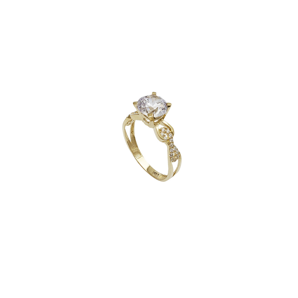 Engagement CZ Ring 11 (14K)