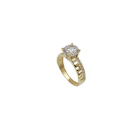 Engagement CZ Ring 8 (14K)