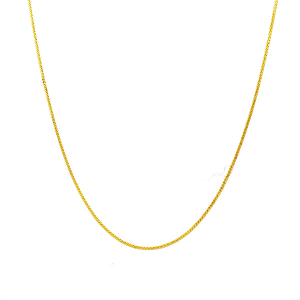 [sold out] Flat Rope Chain (24K)