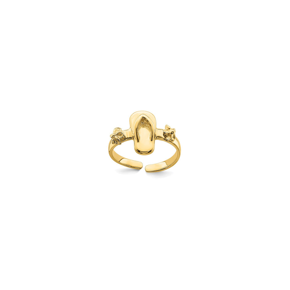 Flip-Flop Toe Ring (14K)