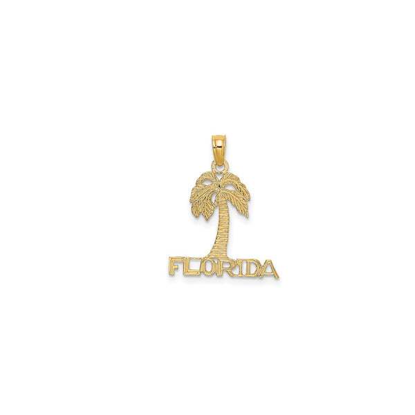 Florida Palm Tree Pendant (14K)