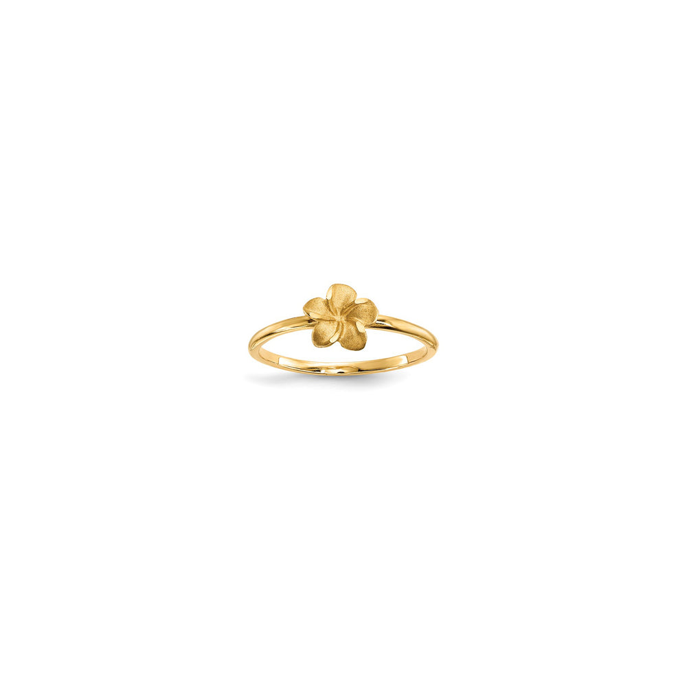 Plumeria Ring (14K)