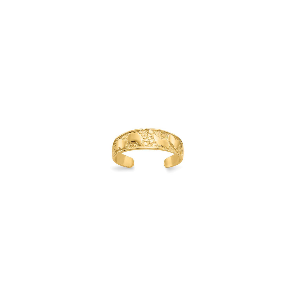 Footprint Ring (14K)