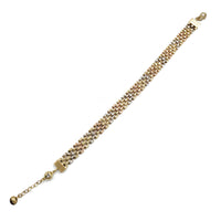 Fancy Watch Band Bracelet (14K).