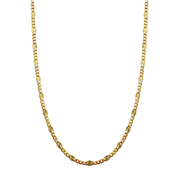 Figaro Valentino Chain (14K) Popular Jewelry New York